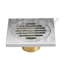 Shower floor drain