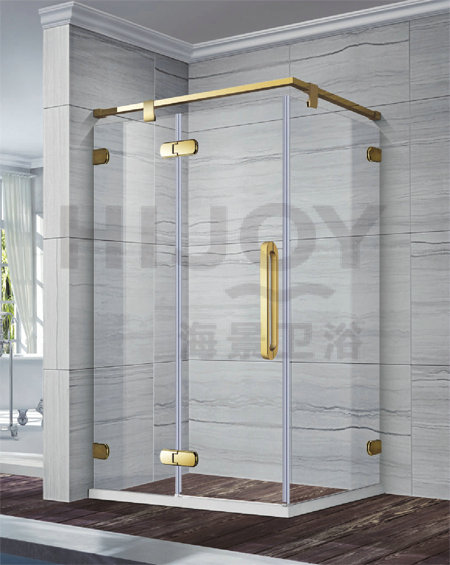 Square stainless steel shower room