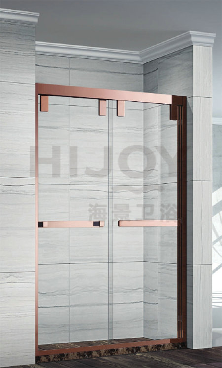 Square stainless steel shower room