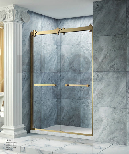 Square stainless steel shower room