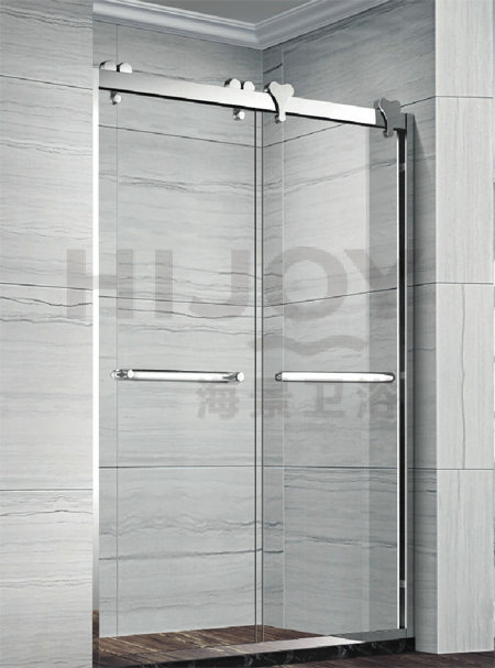 Square stainless steel shower room