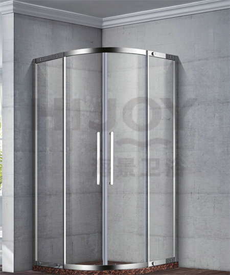 Square stainless steel shower room