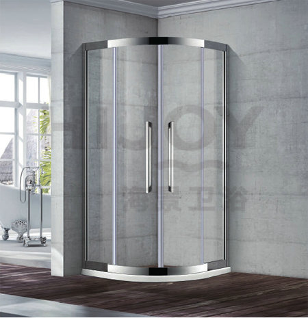 Square stainless steel shower room