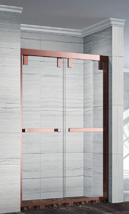 Square stainless steel shower room