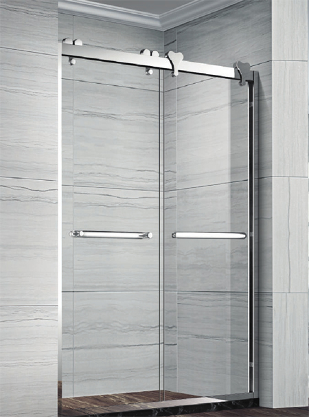 Square stainless steel shower room