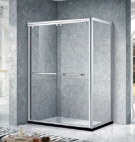 Square aluminum-magnesium alloy shower room